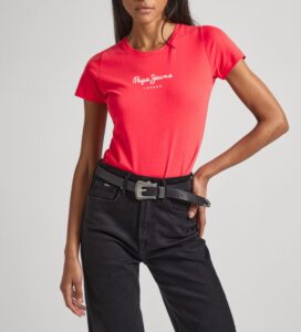 PEPE JEANS NEW VIRGINIA SS N ΜΠΛΟΥΖΑ ΓΥΝΑΙΚΕΙΟ | RED