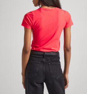 PEPE JEANS NEW VIRGINIA SS N ΜΠΛΟΥΖΑ ΓΥΝΑΙΚΕΙΟ | RED