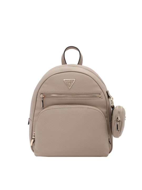 GUESS POWER PLAY LARGE TECH BACKPACK ΤΣΑΝΤΑ ΓΥΝΑΙΚΕΙΟ | BEIGE