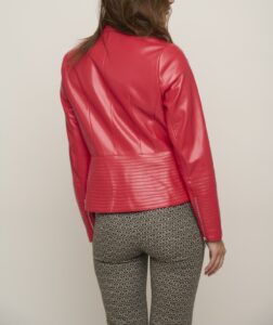 RINO & PELLE Hadia.7502420 jacket with stiching detail | RED