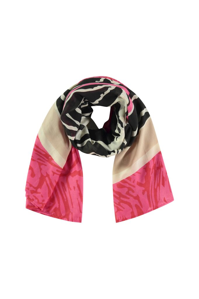 RINO & PELLE Tiana.7002420 Fluid scarf | CORAL