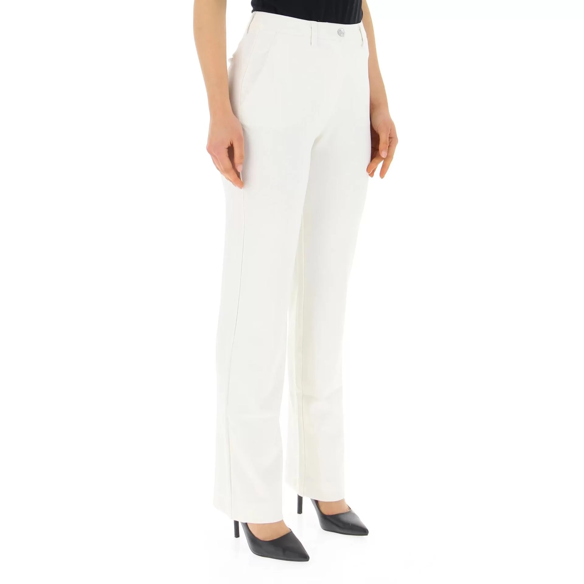 GUESS ZOE PANTS ΠΑΝΤΕΛΟΝΙ ΓΥΝΑΙΚΕΙΟ | OFF WHITE