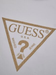 GUESS SS CN GOLD TRIANGLE TEE ΜΠΛΟΥΖΑ  ΓΥΝΑΙΚΕΙΟ | WHITE