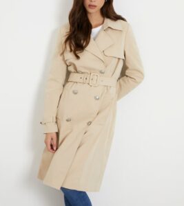 GUESS ASIA TRENCH ΜΠΟΥΦΑΝ ΓΥΝΑΙΚΕΙΟ | BEIGE
