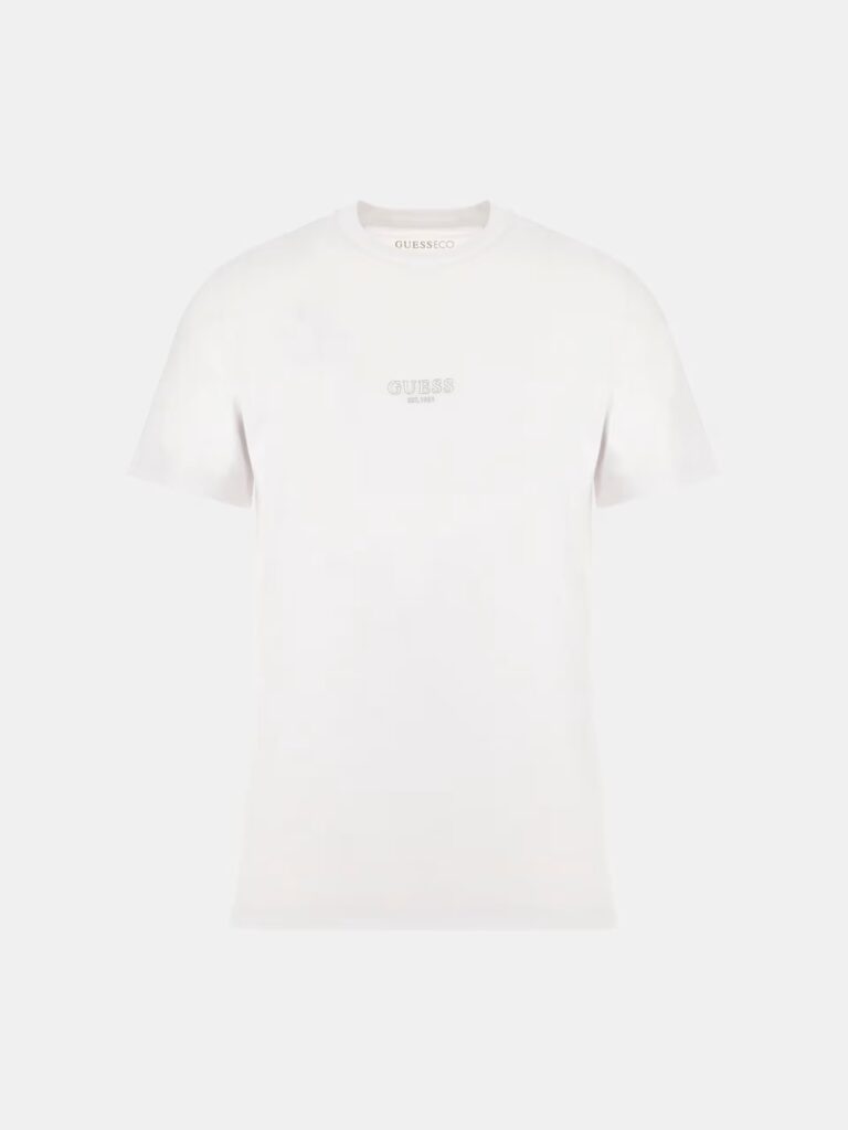 GUESS AIDY CN SS TEE ΜΠΛΟΥΖΑ ΑΝΔΡΙΚΟ | WHITE