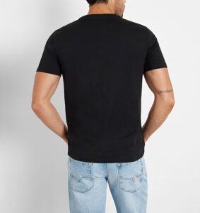 GUESS SS CN GUESS IRIDESCENT TEE ΜΠΛΟΥΖΑ ΑΝΔΡΙΚΟ | BLACK