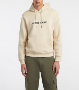 GUESS JEANS HOOD REG AMERICAN ΦΟΥΤΕΡ ΑΝΔΡΙΚΟ | BEIGE