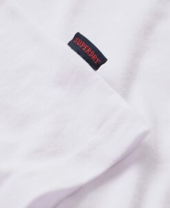 SUPERDRY ESSENTIAL LOGO LONG SLEEVE TOP | WHITE