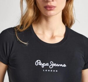 PEPE JEANS NEW VIRGINIA SS N ΜΠΛΟΥΖΑ ΓΥΝΑΙΚΕΙΟ | BLACK