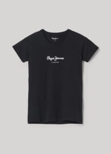 PEPE JEANS NEW VIRGINIA SS N ΜΠΛΟΥΖΑ ΓΥΝΑΙΚΕΙΟ | BLACK