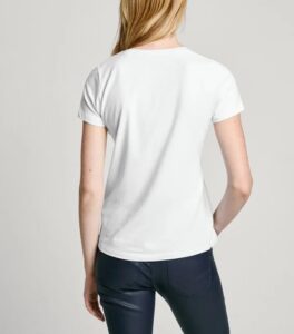 PEPE JEANS NEW VIRGINIA SS N ΜΠΛΟΥΖΑ ΓΥΝΑΙΚΕΙΟ | WHITE