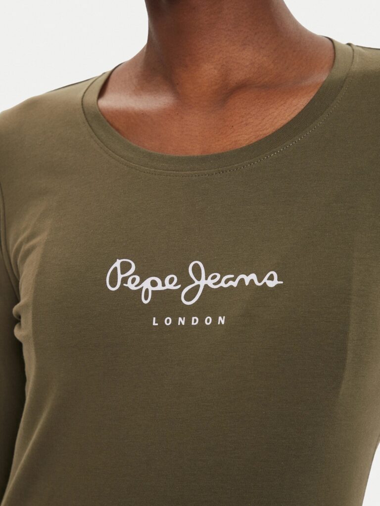 PEPE JEANS NOS NEW VIRGINIA LS N ΜΠΛΟΥΖΑ ΓΥΝΑΙΚΕΙΟ | GREEN