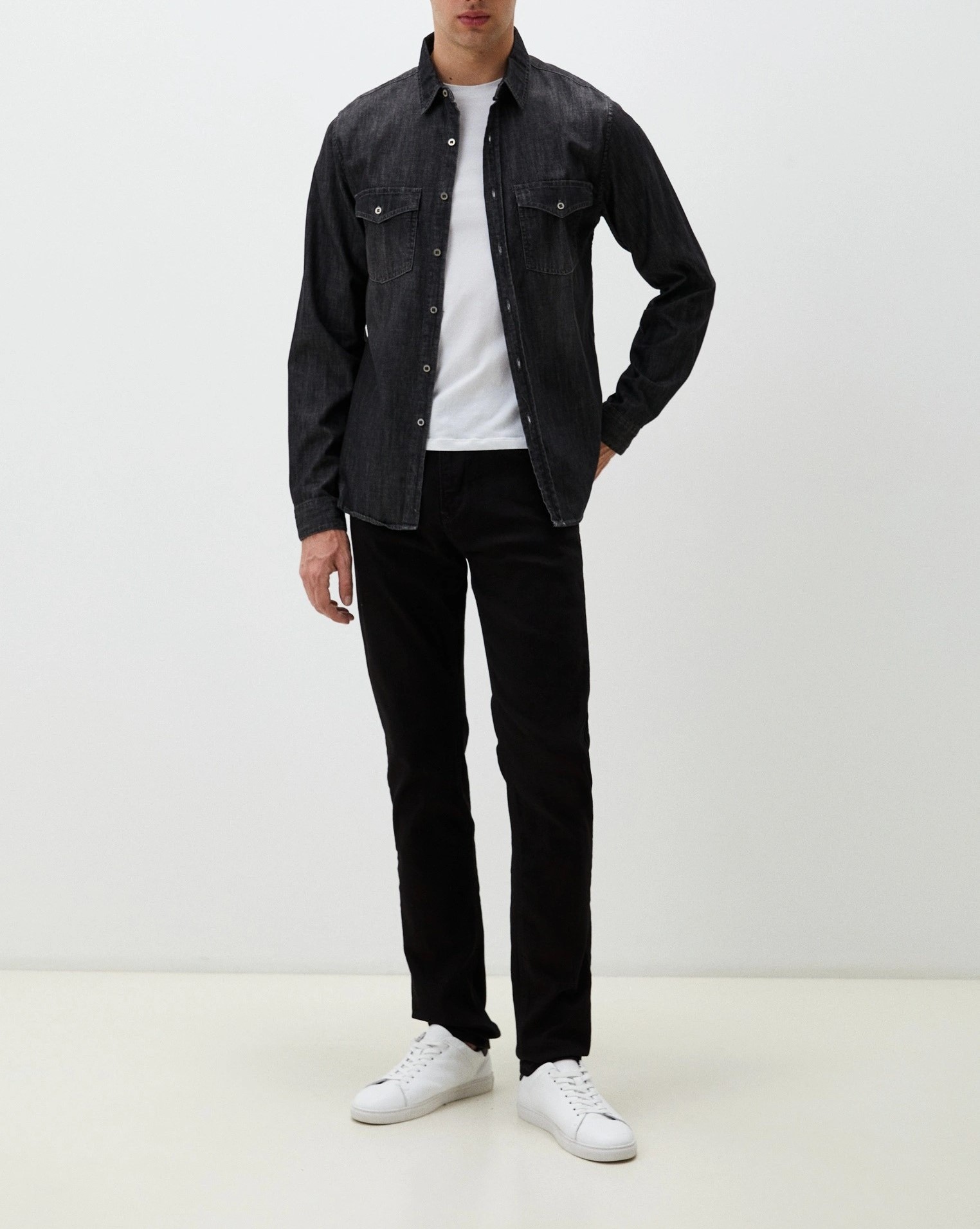 KARL LAGERFELD  JEANS KLJ HR TAPERED DENIM | DARK BLUE