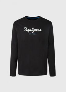 PEPE JEANS EGGO LONG ΜΠΛΟΥΖΑ ΑΝΔΡΙΚΟ | BLACK