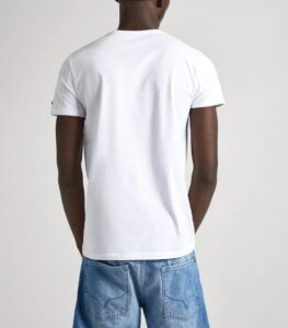 PEPE JEANS ORIGINAL BASIC 3N ΜΠΛΟΥΖΑ ΑΝΔΡΙΚΟ | WHITE