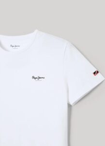 PEPE JEANS ORIGINAL BASIC 3N ΜΠΛΟΥΖΑ ΑΝΔΡΙΚΟ | WHITE