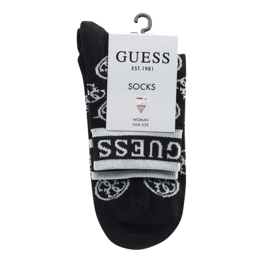 GUESS ATH NOMIE 4G SPORT SOCKS ΚΑΛΤΣΕΣ ΓΥΝΑΙΚΕΙΟ | BLACK