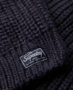 SUPERDRY OVIN SLOUCHY STITCH ROLL NECK ΠΛΕΚΤΟ ΓΥΝΑΙΚΕΙΟ | DARK BLUE