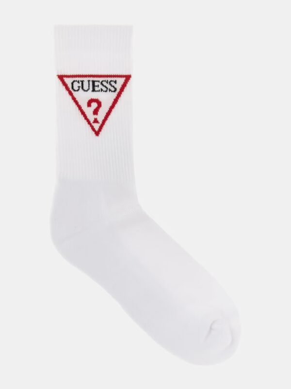 GUESS ATH SPORT SOCKS – SPORT COTTON-3 ΚΑΛΤΣΕΣ M | OFF WHITE