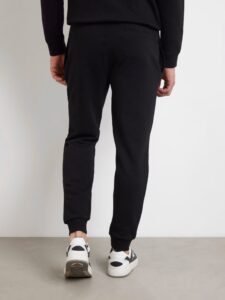 GUESS ATH ALDWIN LONG PANT COTTON -POLY RECYCLED ΠΑΝΤΕΛΟΝΙ | BLACK