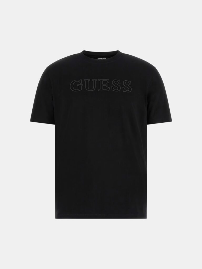 GUESS ATH SS ALPHY T-SHIRT ΜΠΛΟΥΖΑ ΑΝΔΡΙΚΟ | BLACK