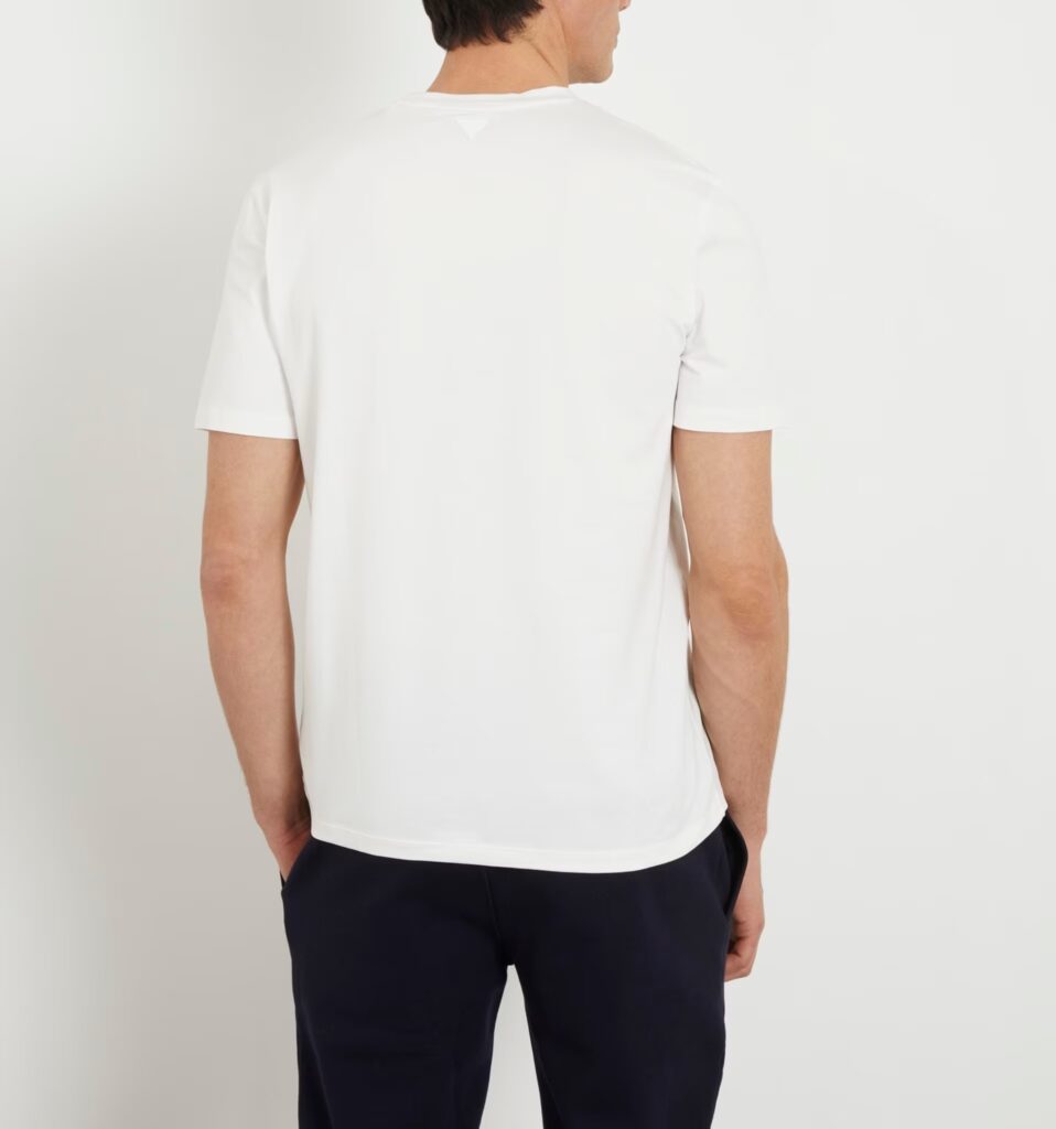 GUESS ATH SS ALPHY T-SHIRT ΜΠΛΟΥΖΑ ΑΝΔΡΙΚΟ | OFF WHITE