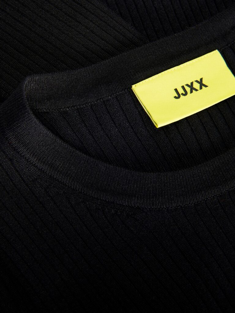 JJXX JXJODI TIGHT CREW NECK KNIT NOOS | BLACK