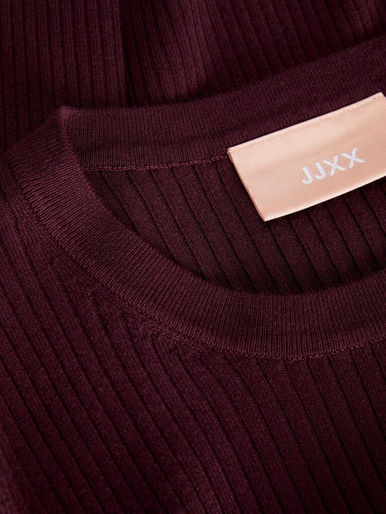 JJXX JXJODI TIGHT CREW NECK KNIT NOOS | BRICK