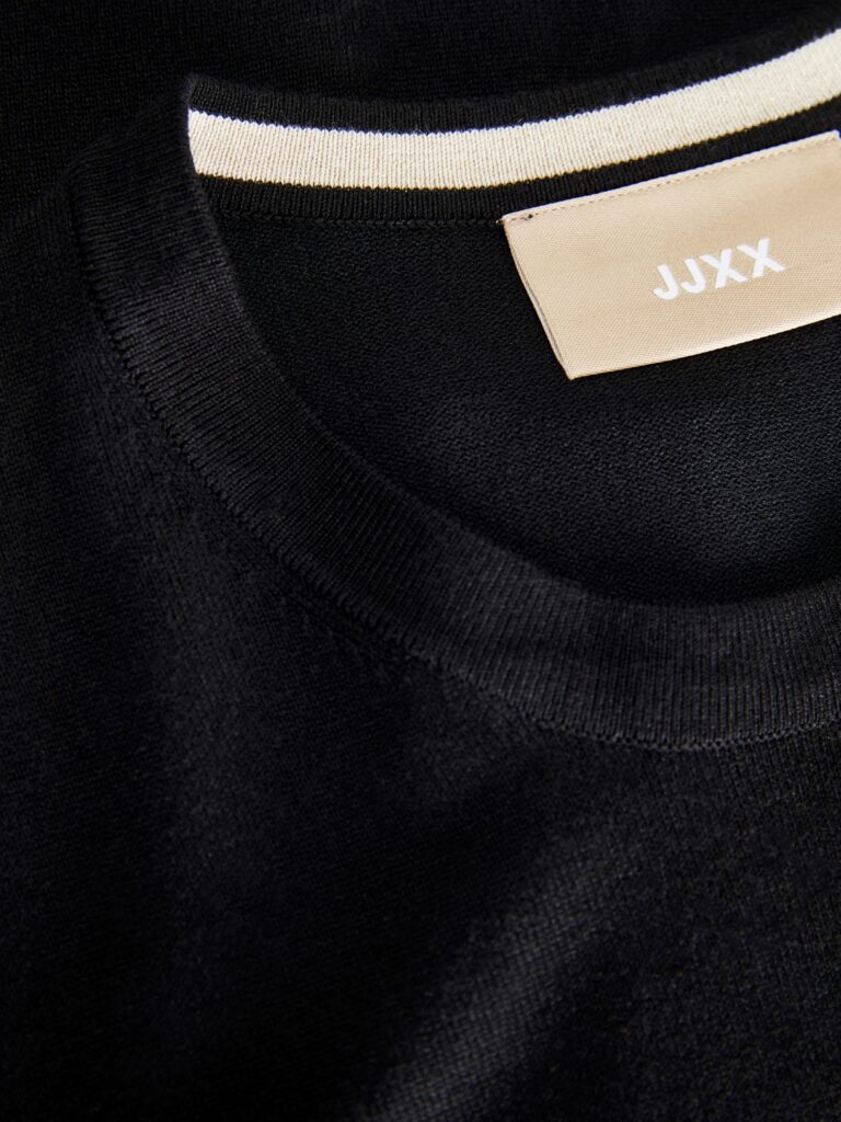 JJXX JXCARA COMFY CREW NECK KNIT NOOS | BLACK