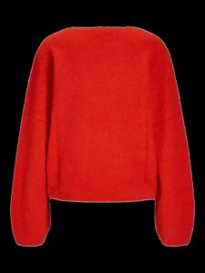 JJXX JXEVI V-NECK KNIT SN | RED