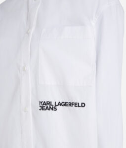 KARL LAGERFELD  JEANS KLJ SHIRT | WHITE