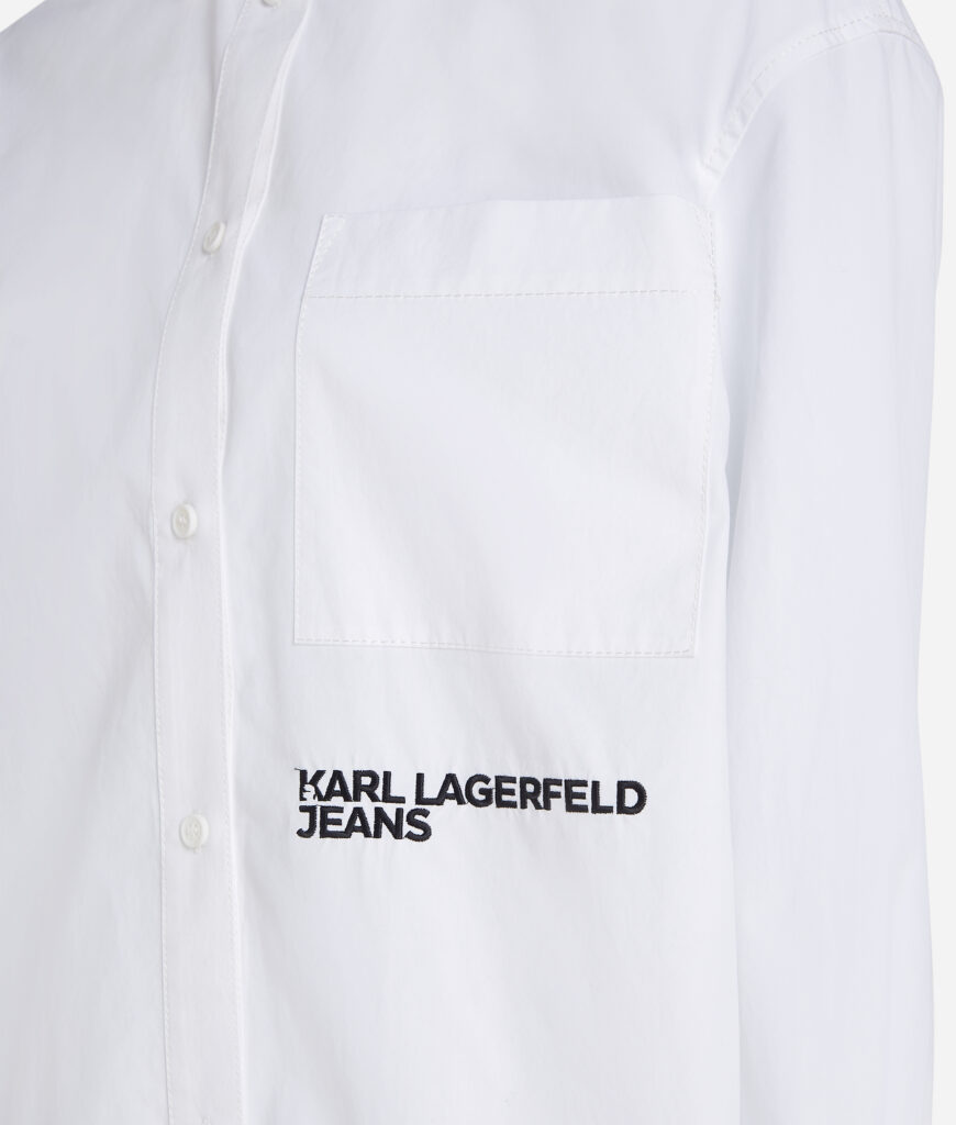 KARL LAGERFELD  JEANS KLJ SHIRT | WHITE