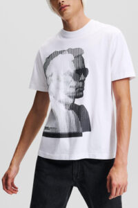 KARL LAGERFELD  JEANS KLJ REGULAR SSLV KARL TEE | WHITE