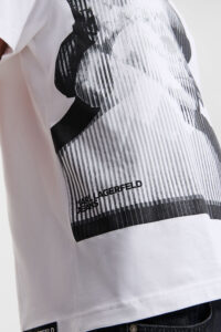 KARL LAGERFELD  JEANS KLJ REGULAR SSLV KARL TEE | WHITE