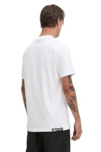 KARL LAGERFELD  JEANS KLJ REGULAR SSLV LOGO TEE | WHITE