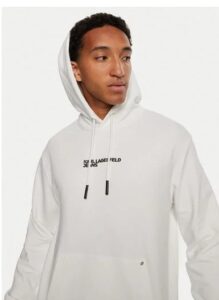 KARL LAGERFELD  JEANS KLJ REGULAR KARL HOODIE | WHITE