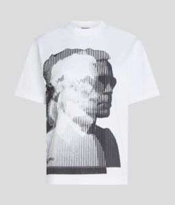 KARL LAGERFELD  JEANS KLJ REGULAR SSLV KARL TEE | WHITE