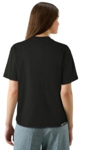 KARL LAGERFELD  JEANS KLJ REGULAR SSLV LOGO TEE | BLACK