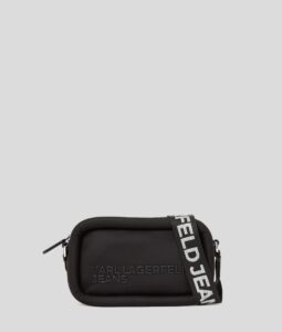 KARL LAGERFELD  JEANS PUFFY CAMERA BAG | BLACK