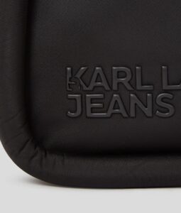 KARL LAGERFELD  JEANS PUFFY CAMERA BAG | BLACK