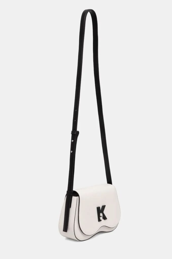 KARL LAGERFELD  JEANS SUNGLASS CROSSBODY | WHITE