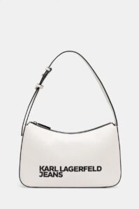 KARL LAGERFELD  JEANS ESSENTIAL LOGO BAGUETTE | WHITE