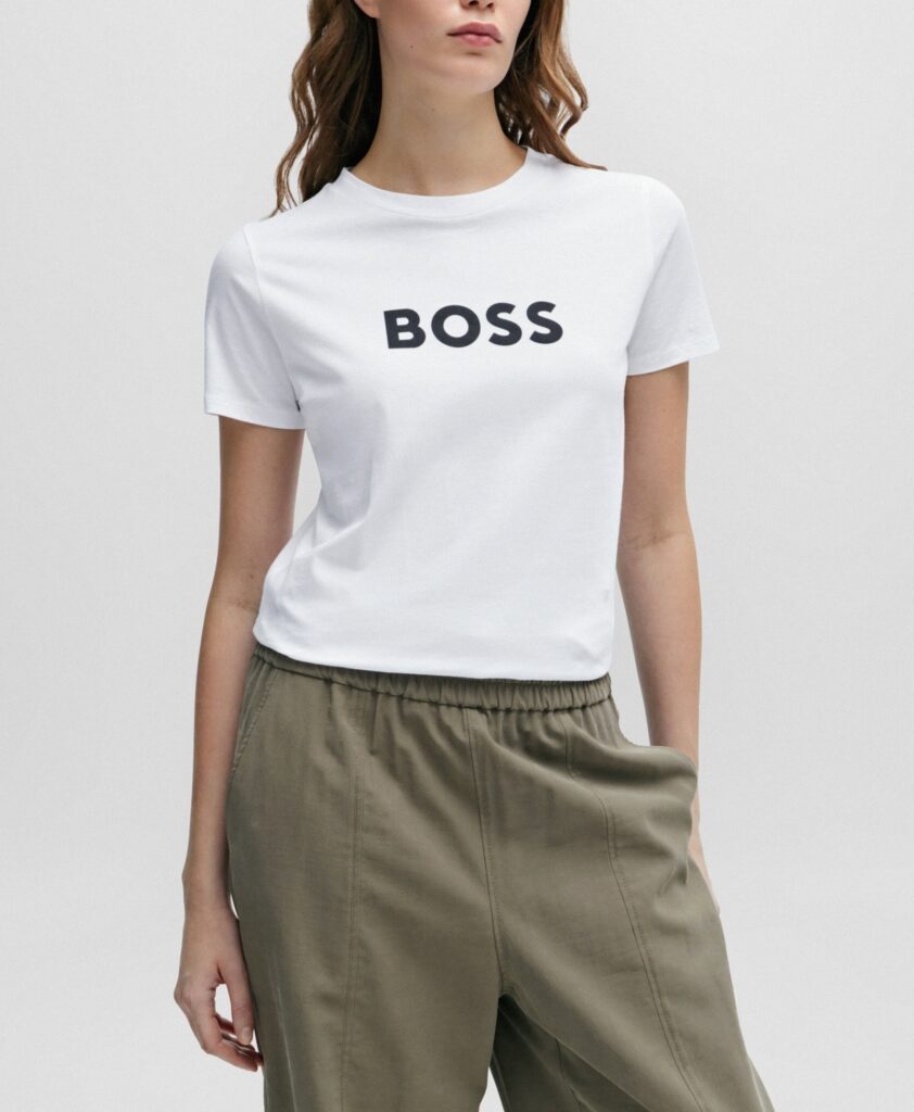 BOSS JERSEY C_ELOGO_5 | WHITE