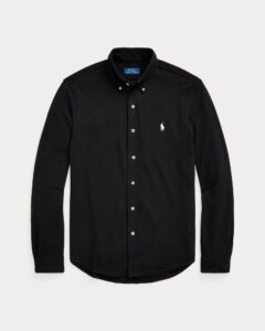 POLO RALPH LAUREN LSFBBDM5-LONG SLEEVE-KNIT | BLACK