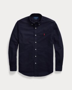 POLO RALPH LAUREN CU BD PPC SP-LONG SLEEVE-SPORT SHIRT | DARK BLUE