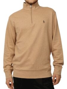 POLO RALPH LAUREN LSHZM1-LONG SLEEVE-KNIT | CAMEL