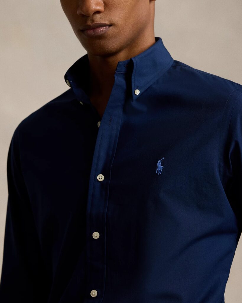 POLO RALPH LAUREN CUBDPPCS-LONG SLEEVE-SPORT SHIRT | DARK BLUE