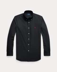 POLO RALPH LAUREN CUBDPPCS-LONG SLEEVE-SPORT SHIRT | BLACK