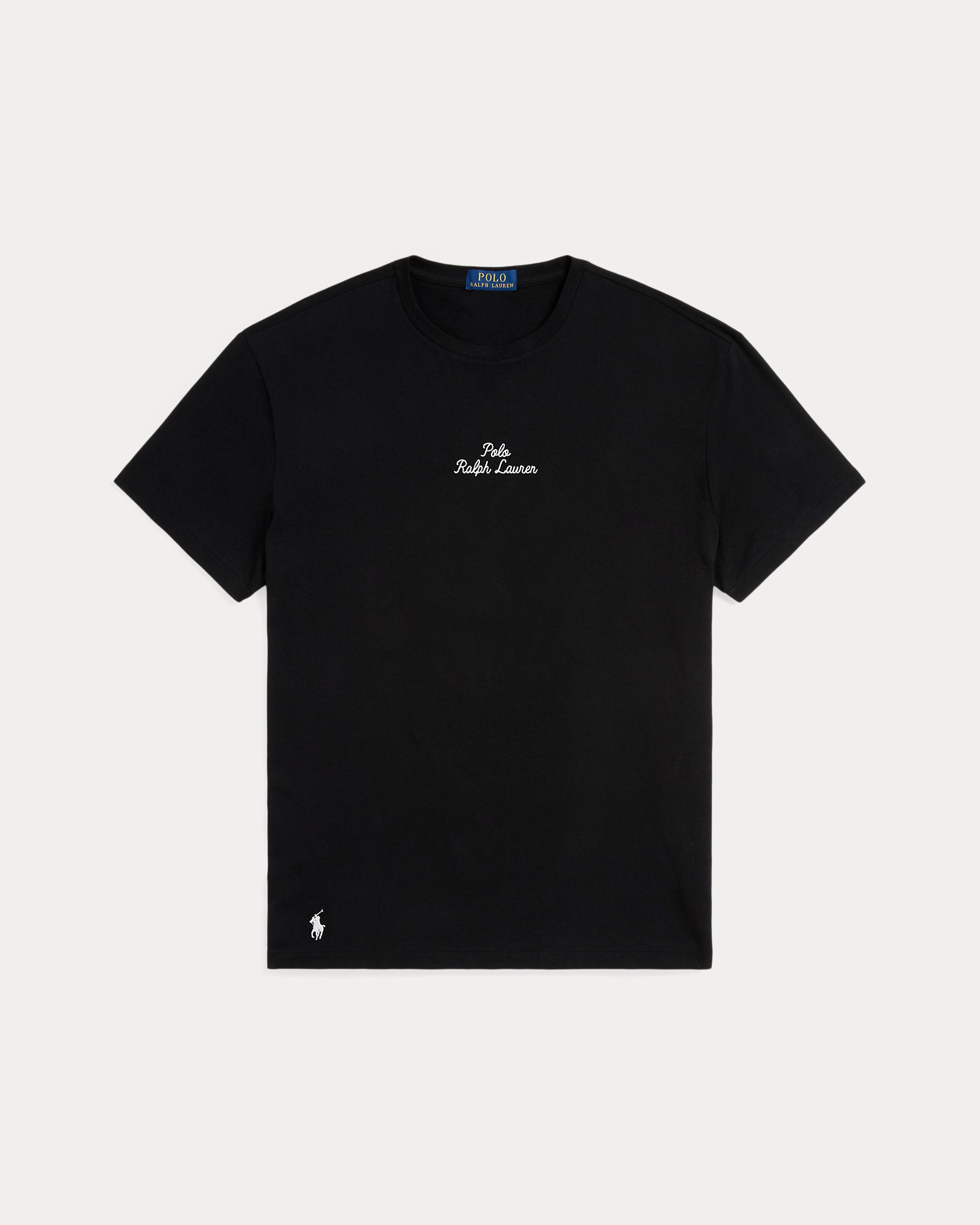 POLO RALPH LAUREN SSCNCLSM1-SHORT SLEEVE-T-SHIRT | BLACK