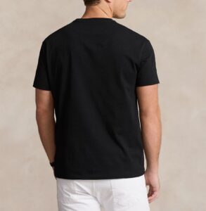 POLO RALPH LAUREN SSCNCLSM1-SHORT SLEEVE-T-SHIRT | BLACK